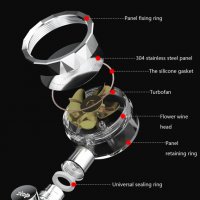 Турбо душ с по високо налягане на водата , снимка 2 - Други - 39342941