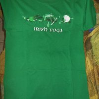 Ефектна тениска Irish Yoga S, снимка 1 - Тениски - 37157862