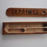 Дървена кутия за пури хумидор , снимка 4 - Колекции - 43559427