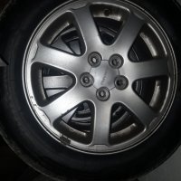 subaru djanti originalni i gumi dunlop sport bluresponse, снимка 1 - Гуми и джанти - 39818107