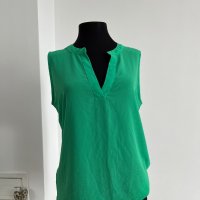 Дамска зелена риза, снимка 1 - Ризи - 36766742