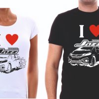 Тениски за автоманиаци Хонда Джаз, снимка 1 - Тениски - 28648322
