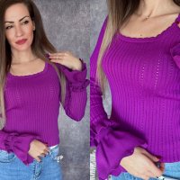 Различни Модели Блузки с елаатичност, снимка 7 - Блузи с дълъг ръкав и пуловери - 43919045