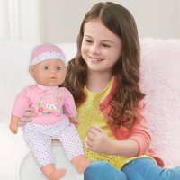 Бебешка кукла със звук I want my Pacifier 38 см, снимка 3 - Кукли - 43298147