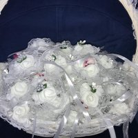Голяма сватбена кошница, снимка 12 - Подаръци за сватба - 36890740