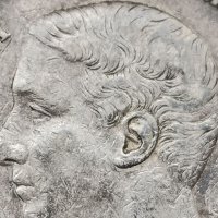 Сребърна монета Й10, снимка 4 - Нумизматика и бонистика - 37121555