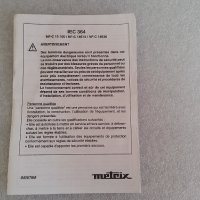 Аналогов мултиметър ITT Metrix MX 230B, снимка 7 - Друга електроника - 43169774