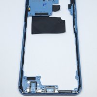 Средна рамка за Xiaomi Redmi Note 10 4G/Note 10S blue употребявана, снимка 2 - Резервни части за телефони - 43183869