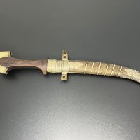 Нож ханджар №4790 , снимка 1 - Антикварни и старинни предмети - 43044750
