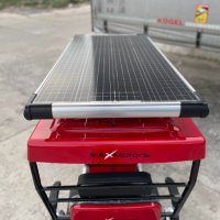 Електрическа Четириколка С СОЛАРЕН ПАНЕЛ CARGO LUX SOLAR PLUS 1500W/60V - RED, снимка 9 - Мотоциклети и мототехника - 43756345