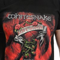 Нова мъжка тениска с дигитален печат на музикалната група Whitesnake - Love Songs, снимка 2 - Тениски - 37699482