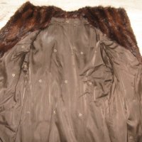 Дамско палто естествен косъм норка, снимка 7 - Палта, манта - 38162273