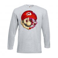 Мъжка тениска Mario Zombie 5 Игра,Изненада,Подарък,Празник,Повод, снимка 10 - Тениски - 37237925