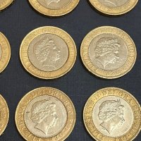 Лот от 13 бр монети по 2 паунда - Великобритания, снимка 11 - Нумизматика и бонистика - 44028626