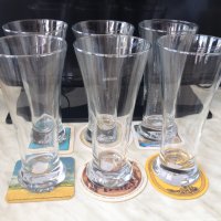 Нови старинни немски чаши за бира RASTAL сервиз чаша, снимка 1 - Чаши - 39977239
