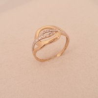 Златни дамски пръстени 14К, снимка 11 - Пръстени - 40614427