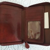 Wilsons Leather портфейл от италианска естествена кожа, снимка 3 - Портфейли, портмонета - 38268350