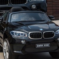 Акумулаторен джип BMW X6М с меки гуми, снимка 2 - Детски велосипеди, триколки и коли - 26943776