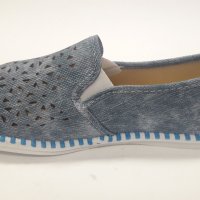 Дамски обувки на дупки 2021г. сини и розови, снимка 7 - Дамски ежедневни обувки - 32317277