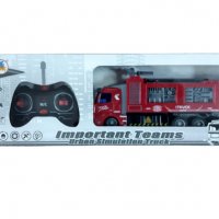 Пожарна с дистанционно управление, снимка 1 - Коли, камиони, мотори, писти - 38603046