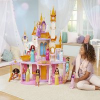 Disney Princess Замък на принцесите Къща за Кукли Музикален Дисни, снимка 9 - Кукли - 39375047