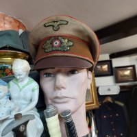 Немски шапки WW2 партиен ръководител,зимна SS танкова, снимка 1 - Антикварни и старинни предмети - 37239036