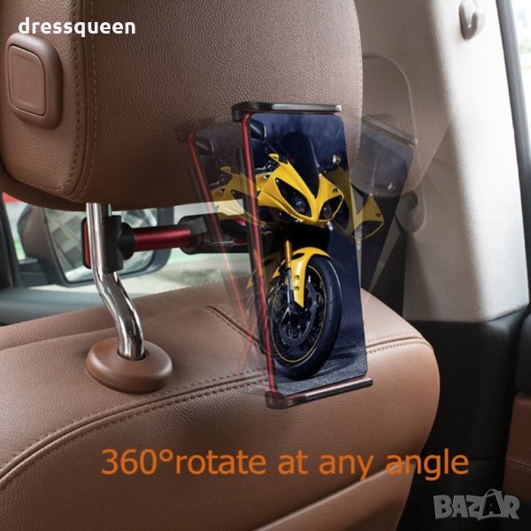 3276 Стойка за телефон и таблет на задна седалка, снимка 1