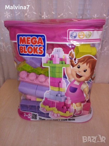 Конструктор Mega Blocks - 60 големи части, снимка 1