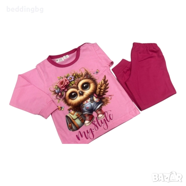 #Детска #Памучна #Пижама с анимационнни герои , снимка 1