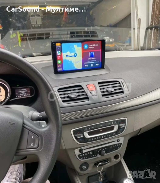 Renault Megane 3 - 9" Android 14 Мултимедия Рено Меган 3 CarPlay Навигация Андроид, снимка 1