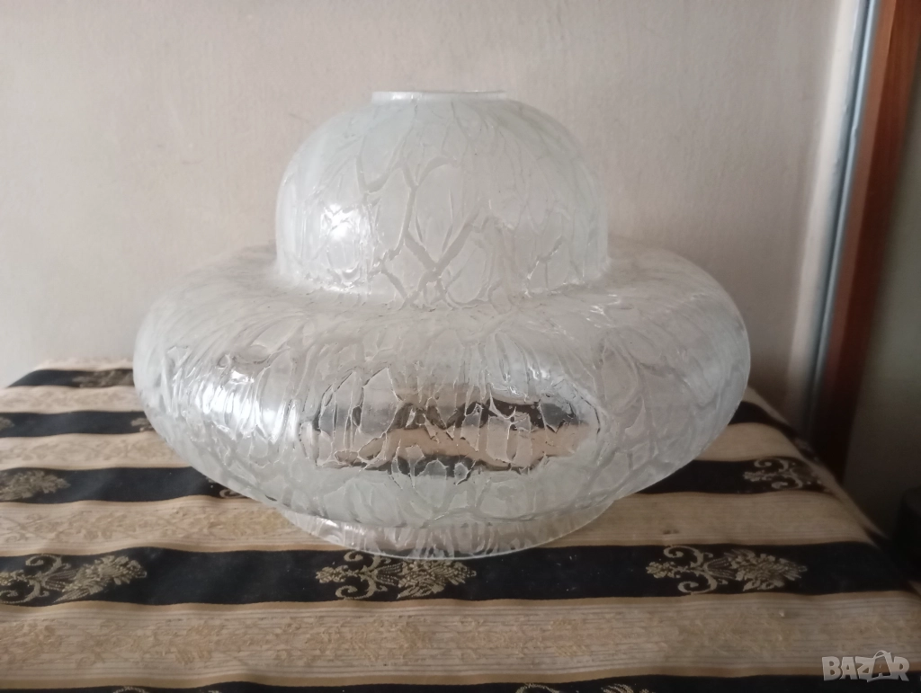 куполно стъкло за нощна лампа,полилей, снимка 1