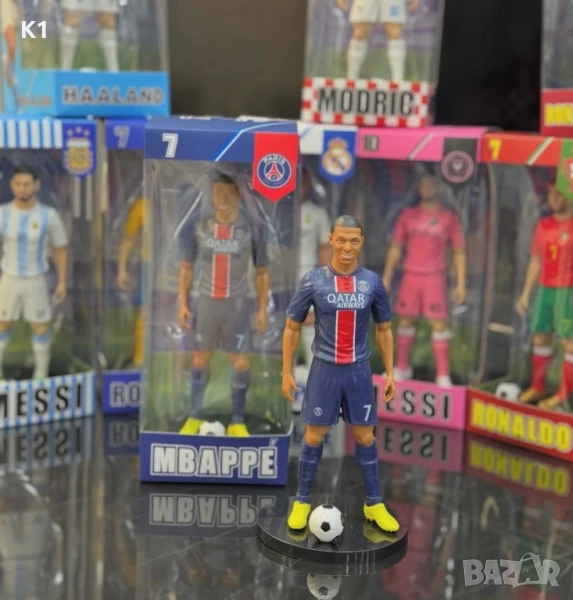 Големи фигурки Lamine Yamal, Lionel Messi, Neymar Jr, Haaland фигурка , снимка 1