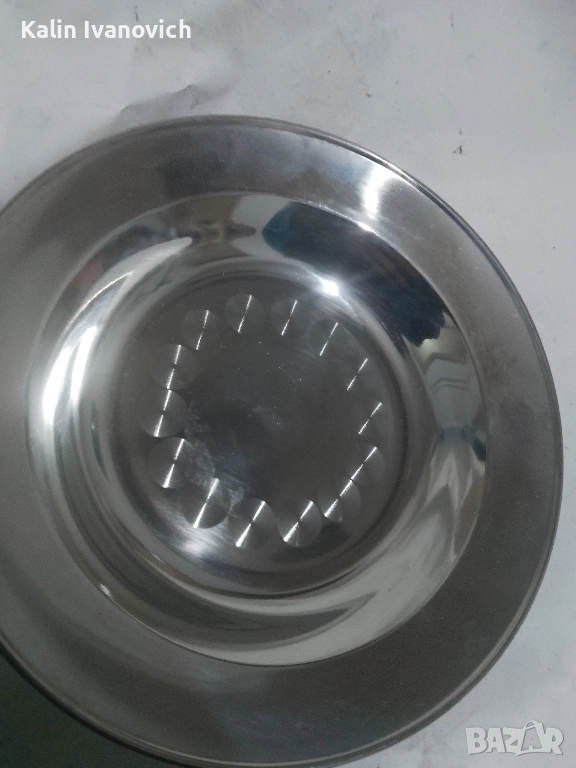 алуминиева чиния за сервиране в дома хотела ресторант а , снимка 1