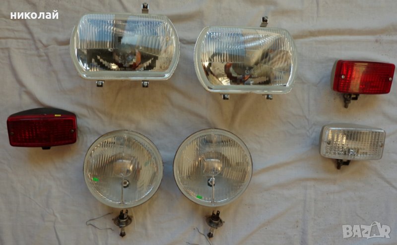 Фарове H4 и стопове за Вартбург и Трабант чисто нови оригинални DDR Germany, снимка 1