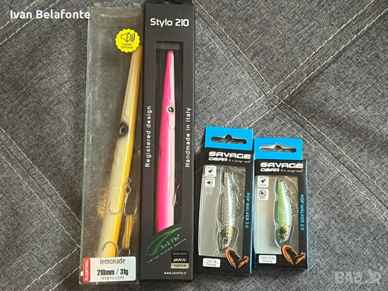 Морски примамки (воблери), снимка 1