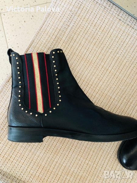 MARIPE,Уникални италиански боти,естествена кожа, снимка 1