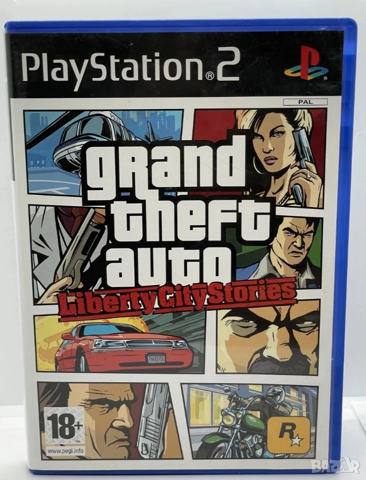 PS2-Gta Liberty City Stories , снимка 1