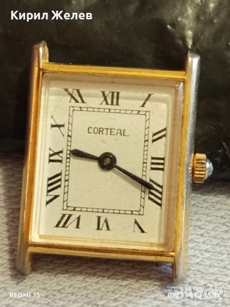 Стар механичен часовник дамски CORTEAL SWISS MADE за КОЛЕКЦИЯ 51504, снимка 1