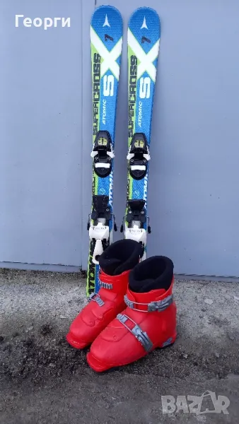 Ски Salomon-90см +обувки Salomon-20.5 , снимка 1