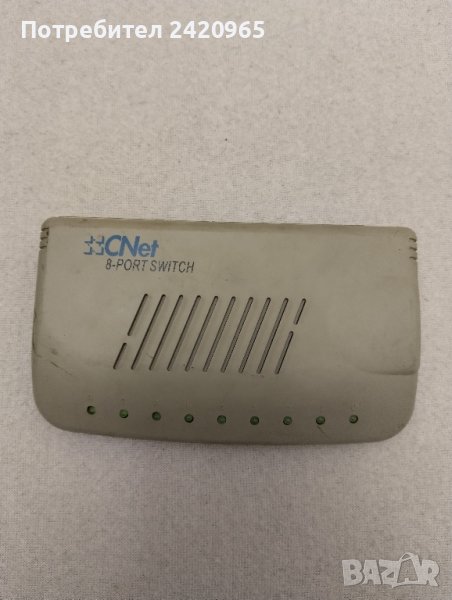 CNet 8 port switch суич, снимка 1