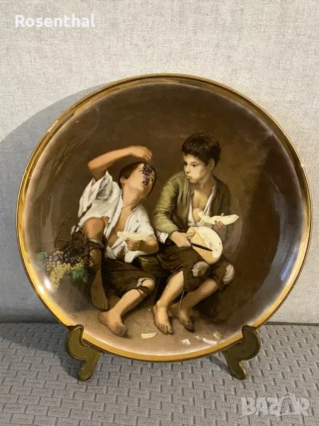 Декоративна английска чиния , снимка 1