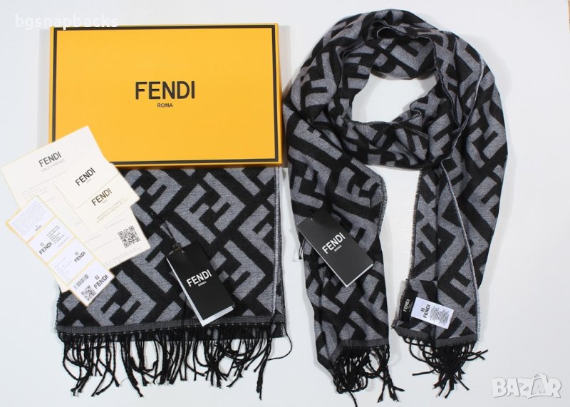 Fendi Фенди луксозен шал fendi подарък shal fendi  podarak, снимка 1
