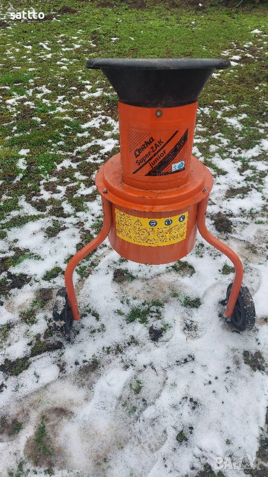 Дробилка за клони Lescha Super-ZAK, снимка 1