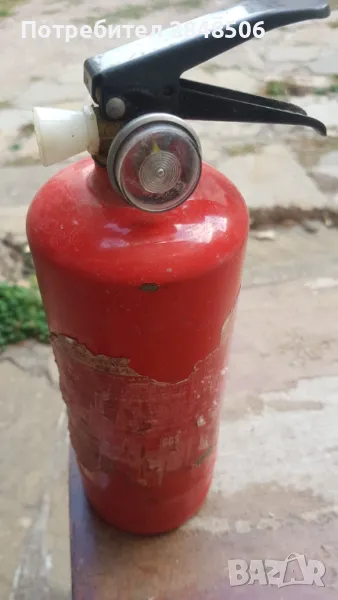 Пожарогасител прахов готов за употреба , снимка 1