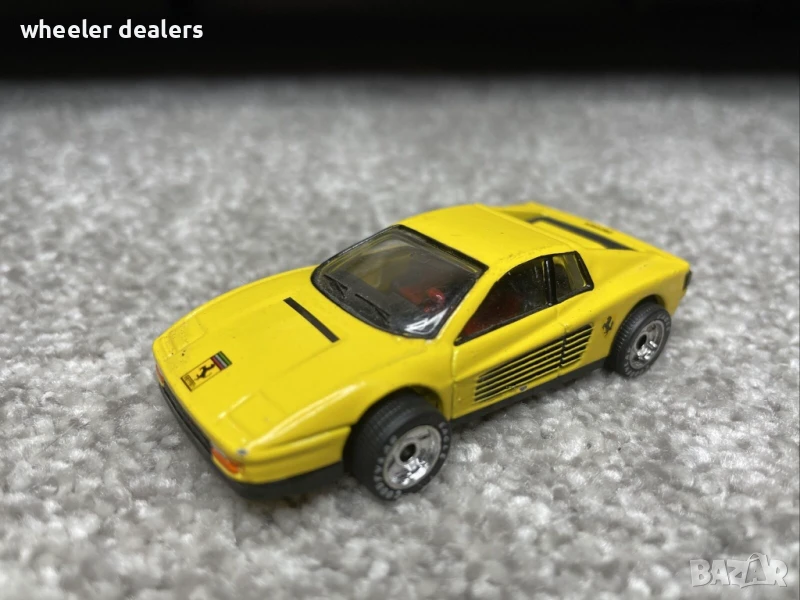 Метална количка Matchbox Мачбокс FERRARI TESTAROSSA от серията PREMIERE COLLECTION, снимка 1
