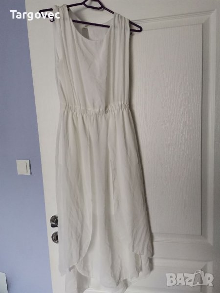 Бяла дамска рокля, снимка 1