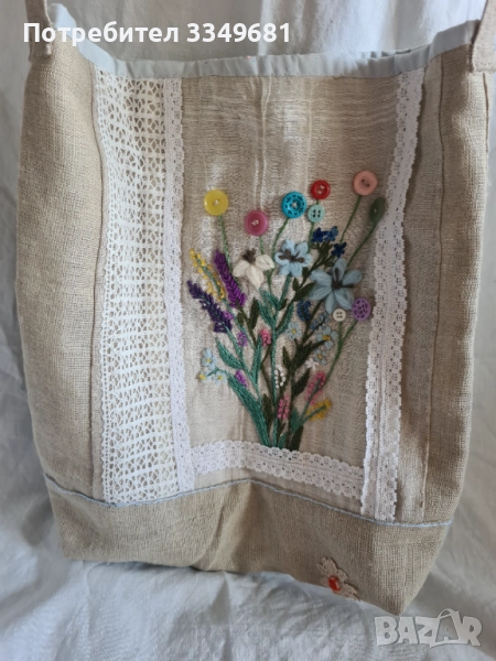 Lenena canta s ricna broderiya I ukrasitelni sevove , снимка 1