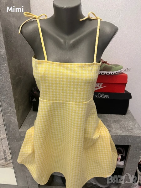 Н&М сладурска рокличка на каре S/M, снимка 1