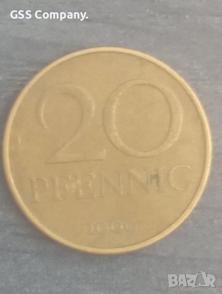 20 пфенинга (1969), снимка 1