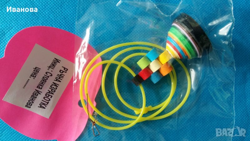 Ръчна изработка на бижута от хартия и квилинг  0.50лв, снимка 1